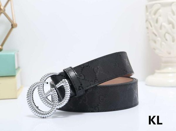 

luxury belt casual letters smooth buckle premium belt box brand belt men's fashion designers men and women 09, Black;brown