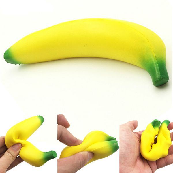 

fruit squishy jumbo slow rising squishies scented cute squishy banana stress relief squish squeeze popular funny gags toys