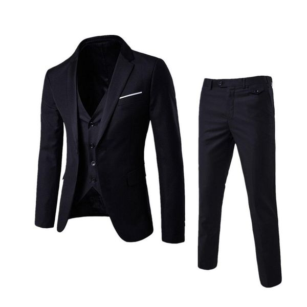 

mens sets clothes slim fit wedding garment groomsmen clothes brothers college students handsome small suits banquet meeting