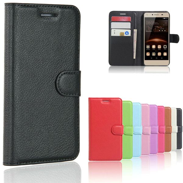 

for huawei honor 5a case lyo-l21 5.0" russia version leather wallet flip cover case for huawei honor 5a huawei y5 ii y5 2 cover