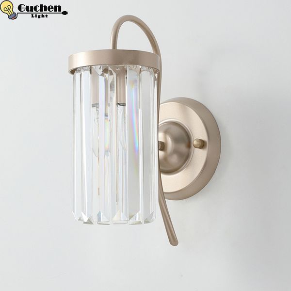 

crystal wall lamp modern light nordic loft led bedside restaurant lights living room kitchen office corridor sconces decoration