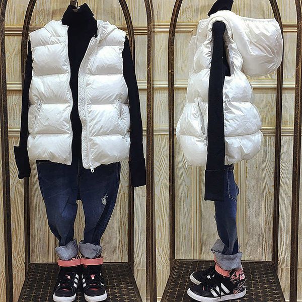 

brand mens vest jackets hoodies 2019 new wearing warming mens jackets mens luxury casual fashion womens hoodies hip hop windbreak, Black;white