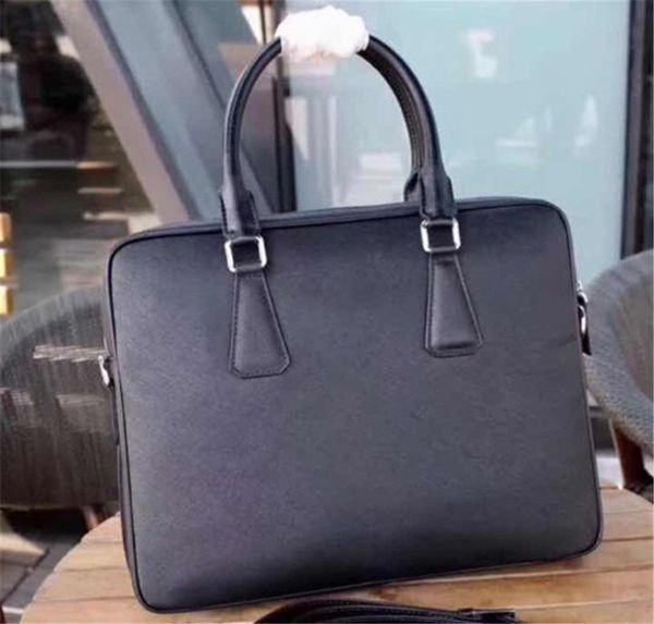 

designer handbag men's briefcase leather attache case good match tidal portable men's joker luxury briefcase newset style 2