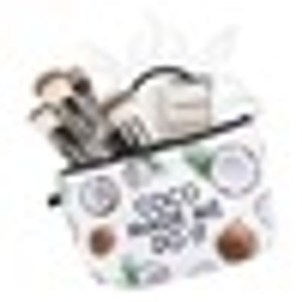 

fashion women girls printed cosmetic bag portable travel cosmetic storage makeup bag