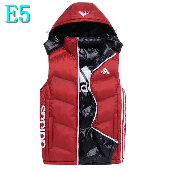 

new mens brand down vests for men brand vests winter coat with tags hat detachable fashion outdoor jacket ab wear clothing parkase5, Black;white