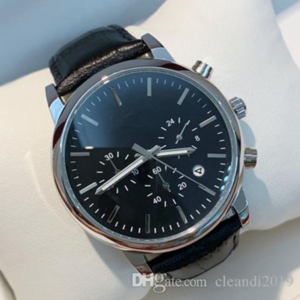 

2019 men military sports wristwatch quality stainless steel case leather band wholesale new luxury watch for men relojes hombre dropshipping, Slivery;brown