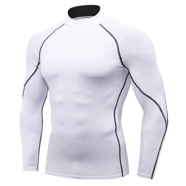 

running jerseys long sleeve t-shirt men sport cotton skinny shirt gym fitness training t male bodybuilding tee clothing, Black;blue