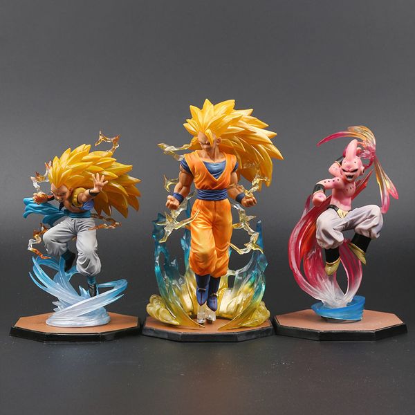 

majin buu goku gotenks pvc action figures tamashii nations s.h. figuarts zero super saiyan collection model dragon ball z toy j190507