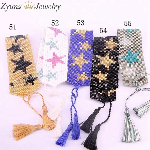 

5pcs, miyuki bracelet boho star jewelry handmade accessories bracelets for women miyuki delica beads, Golden;silver