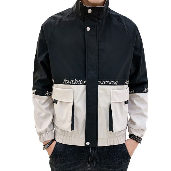 

new luxury mens designer jackets autumn winter style brand jackets for mens streetwear coats clothing plus size m-4xl, Black;brown