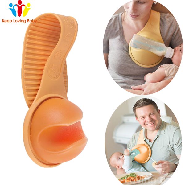 

baby feeding hand babies bottle holder rotatable strap leash anti-slip hand for stroller feeding fixing tools