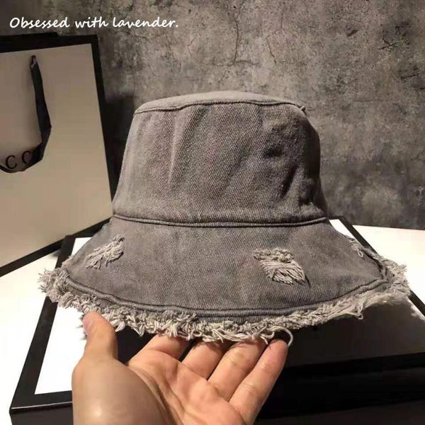 

hat women in spring and autumn and summer cowboy wind korean fisherman hat japanese basin harajuku port wind, Blue;gray