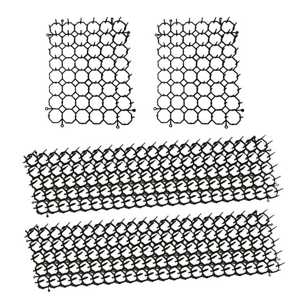 

4x cat deter mat repellent mats prevents pet away from indoor flower pot