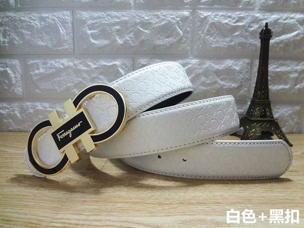 

belt lady needle buckle belt pu decoration simple, Black;brown