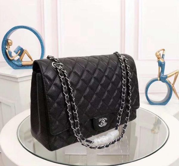 

Brand new genuine leather women chain bag big ize real leather houlder bag for lady 58601