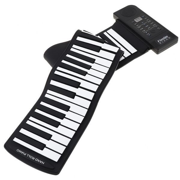 

piano pu61s гибкий цифровой дисплей 61keys 128 tones 128 ритмы детские игрушки электронные roll up piano встроенный динамик