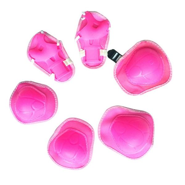 

sports protective clothing children skateboard protective suit skates hand guard bicycle skating knee pads, Black;gray