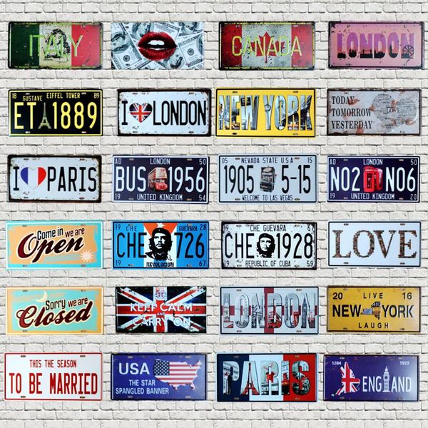 

урожай номерные знаки страна flag урожай металла олово знаки ретро декоративные автомобилей мотоциклов бар бар стены искусства наклейки abox