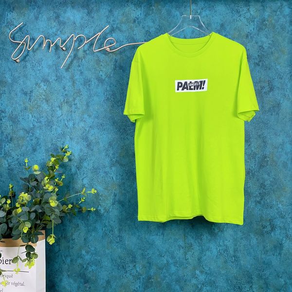 

2020ss spring and summer new high grade cotton printing short sleeve round neck panel t-shirt size: -l-xl-xxl-xxxl color: black white 10w34, White;black