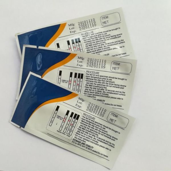 

Новый Дата Новый стиль MET тест-полоски 50 PCS / Lot Главная Self Test Free Shipping Fast