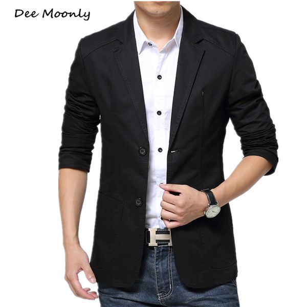 

casual blazer men fashion plus size business slim fit jacket suits masculine blazer coat button suit men formal suit jacket, White;black