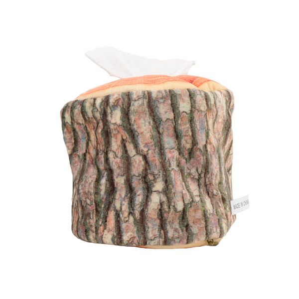 

1pc tissue box imitation tree bark storage napkin holder case paper cover home kitchen decor practical accessory