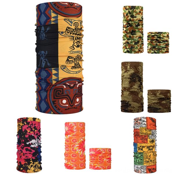 

np04j многофункциональный шарф мода шарф лицо бандана повязка на голову шеи маски череп, Black