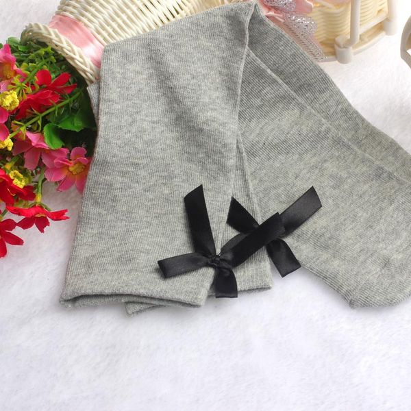 

2017 striped bowknot cotton stockings cute one pair baby kid children leg warmer baby girl winter warm 95% cotton 4-12y, Blue