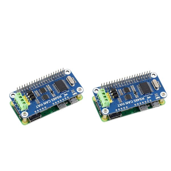 

2 rs485 can hat units allows a stable 3.3v long distance module for