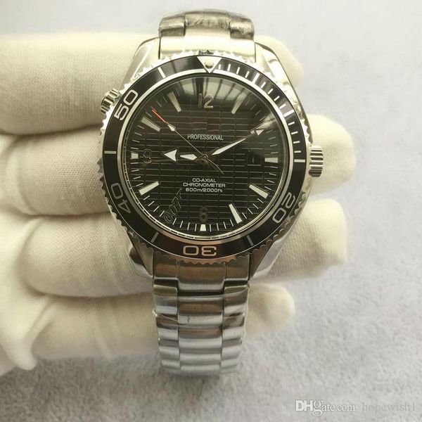 

2020 men watch edition speed automatic movement sea designer watch stainless steel strap professional diver mens watch, Slivery;brown