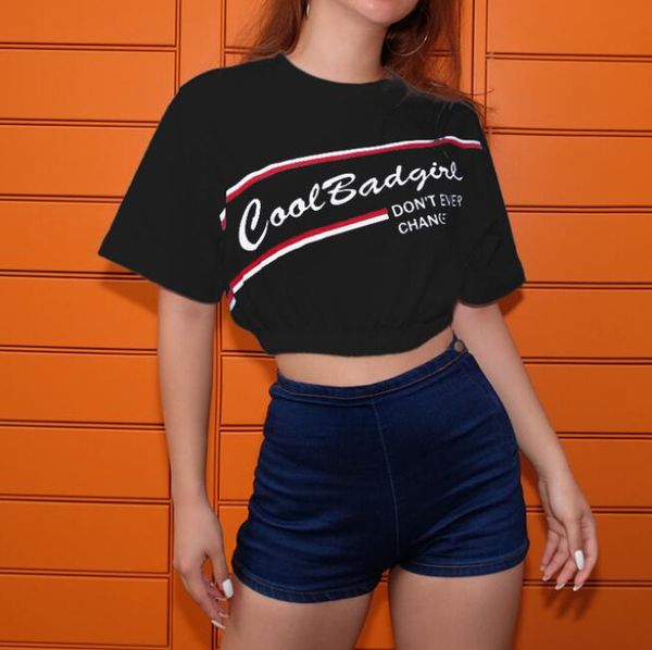 

3 colors designer t-shirts for women tee shirt with letters summer short sleeved tshirt lady s-xl high quality, White