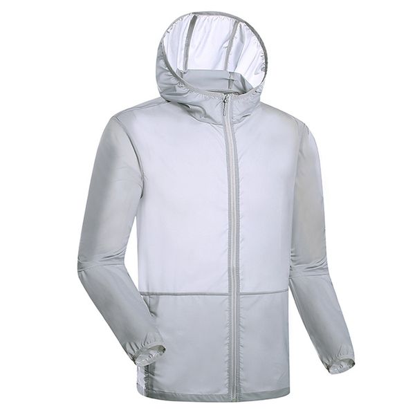 

men women uv protection coat sunscreen ultra thin breathable hooded for summer bb55, Black;red