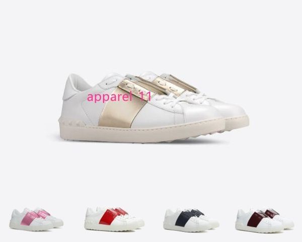 

comfort casual shoes women men brand rivets flats shoes weaving leather patchwork trendy casual shoes studded sports skateboarding tennis