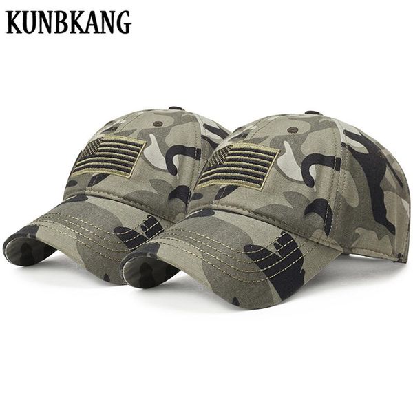 

2pcs/lot camouflage baseball cap for men women embroidery usa flag snapback hat adjustable outdoor camo trucker summer cap vip, White