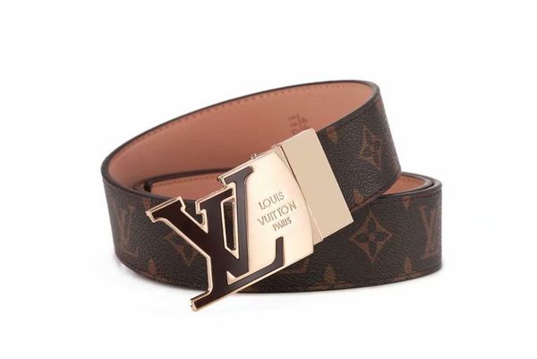 

with men and women leather fashi design belt large belt buckle design ing, Black;brown