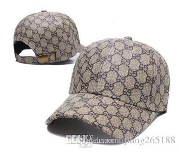 

2018 Лето новый бренд мужские дизайнерские шляпы регулируемые бейсболки роскошные