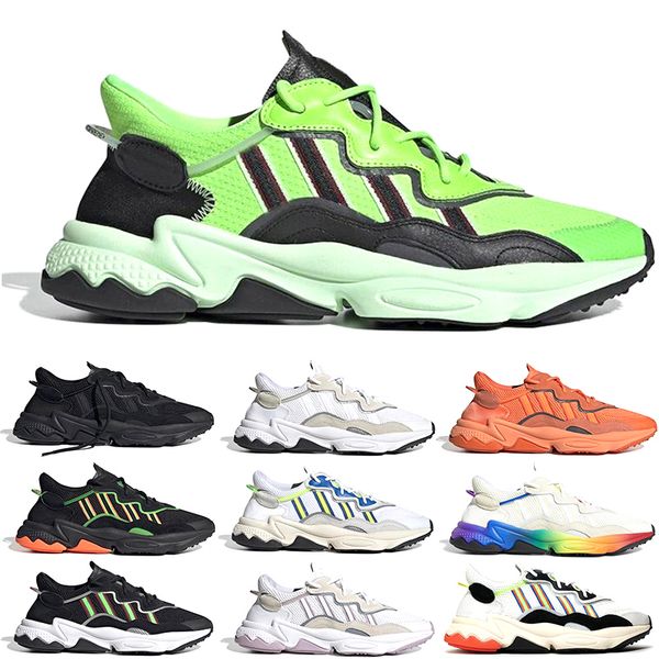 

Adidas 2019 Pride 3M Светоотражающие Xeno Ozweego Мужчины Женщины Кроссовки Era Pack Core черный Жирн