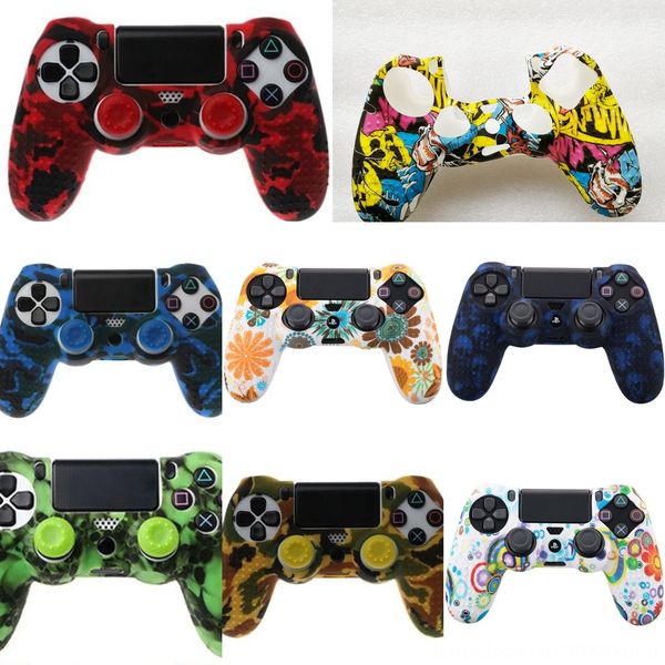 

pqiar игры мягкий силиконовый анти-скольжения джойстик ручка крышка чехол кожи для ps сони плейстейшн 4 на 4 на ps4 повышенный аксессуары