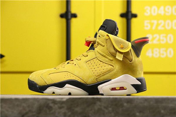 

limited travis x houston 6 yellow cactus jack men basketball shoes 6s black-sail-university red mens designer sneaker