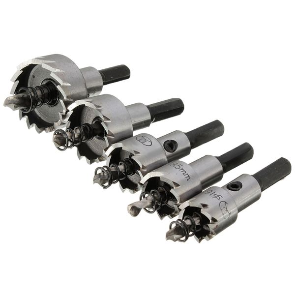 

promotion--5pcs hss drill bit hole saw set stainless steel 16-30mm