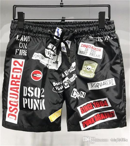 

fashion board designer shorts mens summer beach shorts sport leisure style beach surf swimming shorts pantskz77, White;black