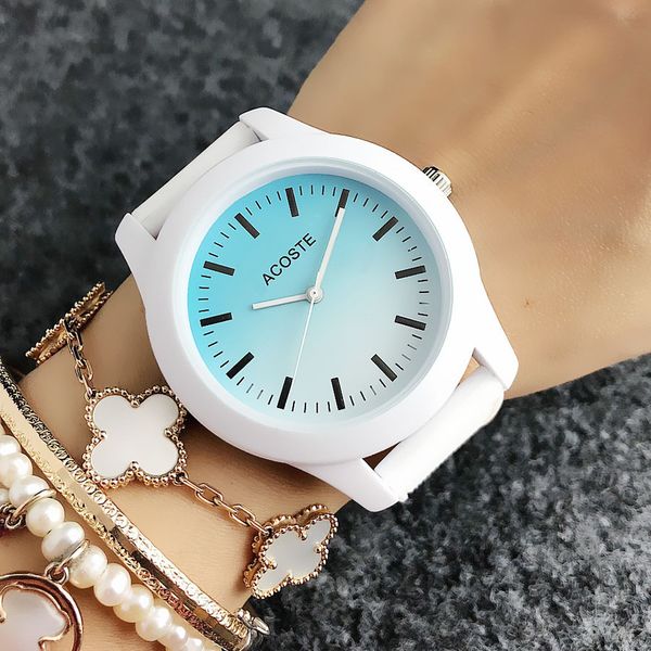 

Крокодил Марка Кварцевые наручные часы для женщин мужчин унисекс с звериного сти