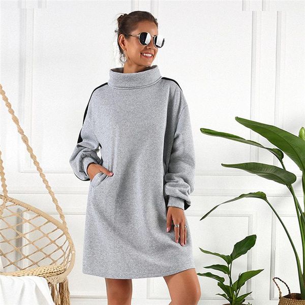 

patchwork long sleeve womens pullover hoodies autumn winter ladies sweatshirts plus size womens designer hoodies striped, Black