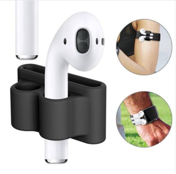 

Proelite for apple airpod headphone ilicone holder clip wirele earphone tand ca e for apple watch port hook clip anti lo t