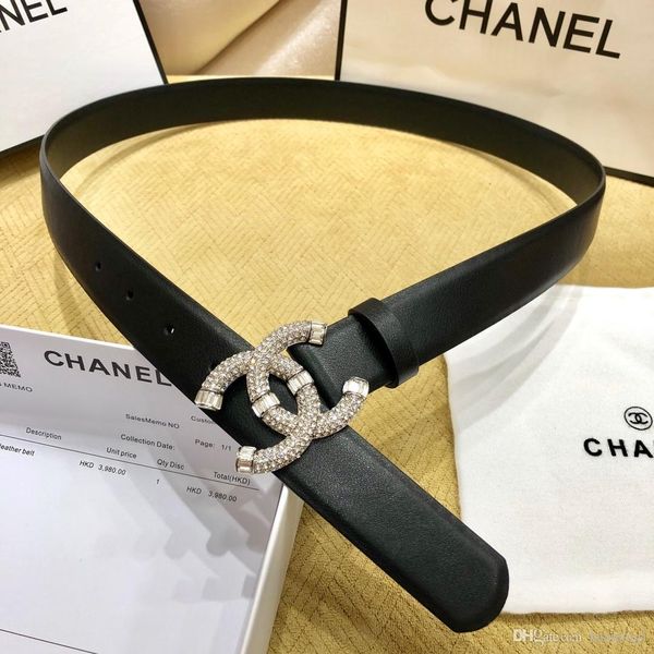 

2019 designer pu belts men jeans belts styles cummerbund belts for men women metal buckle with, Black;brown