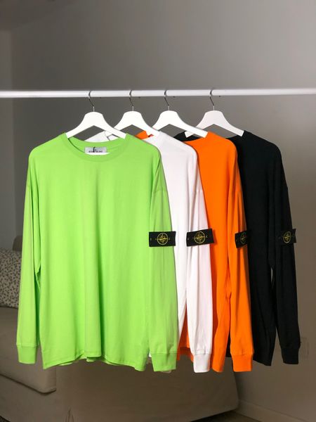 

19fw new luxurious brand design 4 colors compass crewneck sweater men women fashion casual streetwear sweatshirts outdoor shirts, Gray;blue