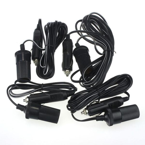 

12v 10a car accessory cigarette lighter socket extension cord cable 5m accesorios de coche#n