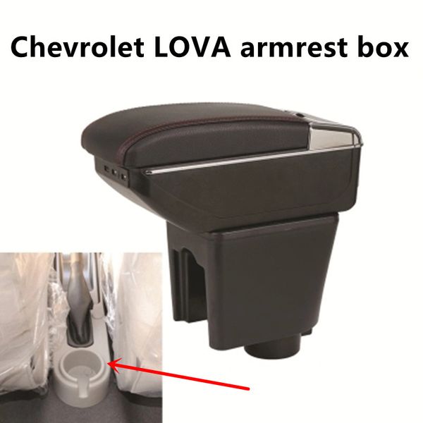 

for aveo t200 / t250 2002-2011 rotatable leather center console storage box armrest cup arm rest 2008 2009 2010