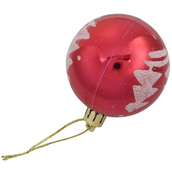 

24pcs christmas 6cm plastic christmas tree decoration ball