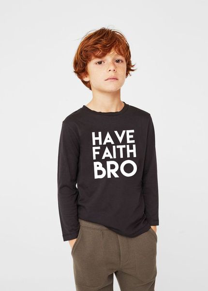 

have faith bro иисус футболка дети футболка малыша пасха рубашка симпатичные модные детские графические тройники baby boy модная одежда детс, Blue